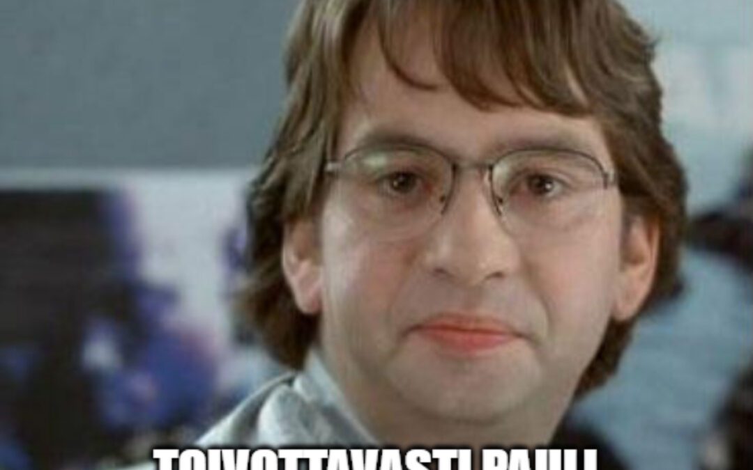 Paulin huumorintaju koetuksella